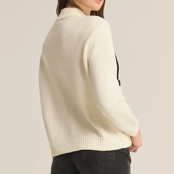 Z Supply “Ciao” Mockneck Sweater - Picture 3 of 8